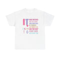 Inspirational Unisex Heavy Cotton Tee – Embrace Mistakes & Start Over - GULLYDESIGN