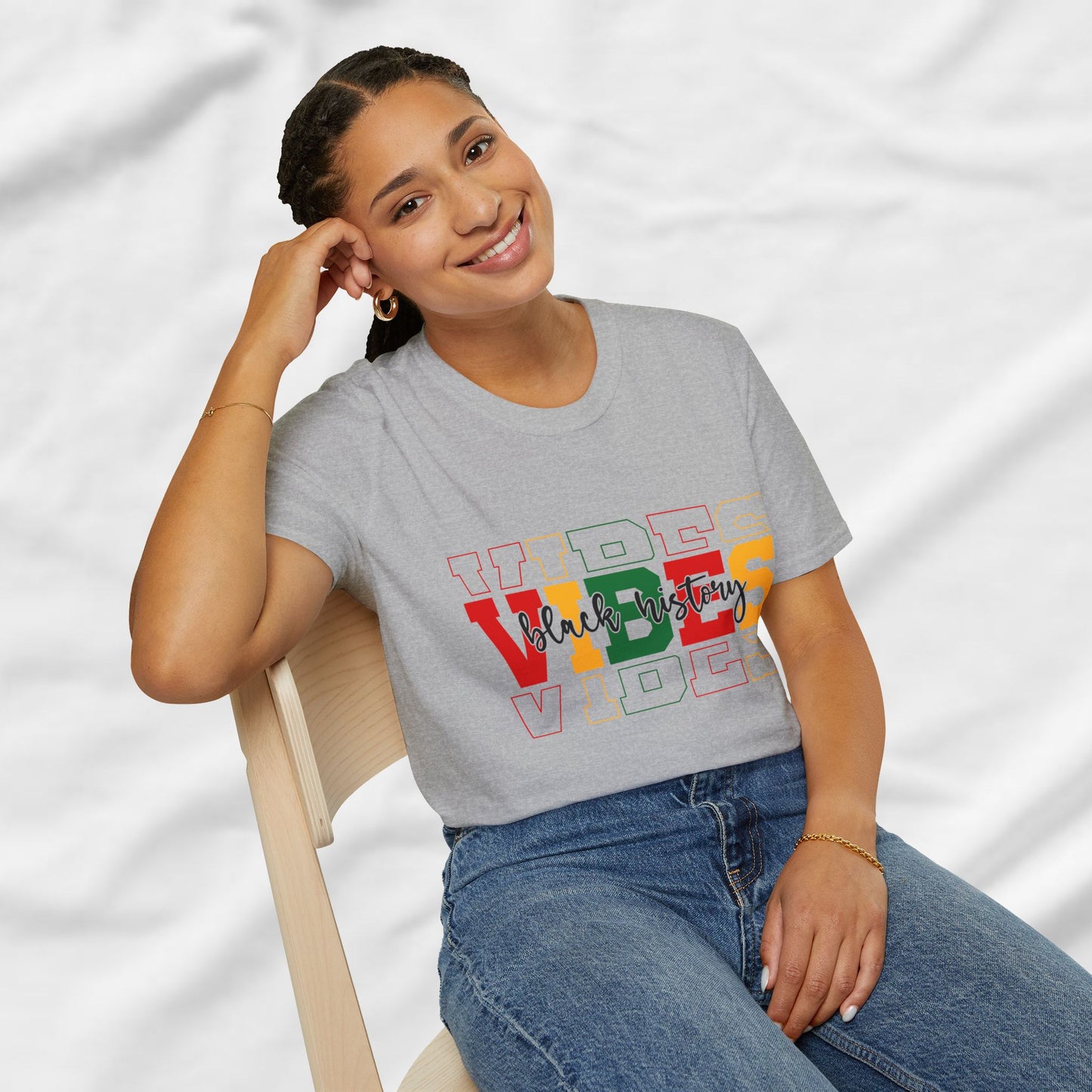 Vibes Black History T-Shirt - GULLYDESIGN