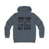 Results & Excuses Girlie College Hoodie