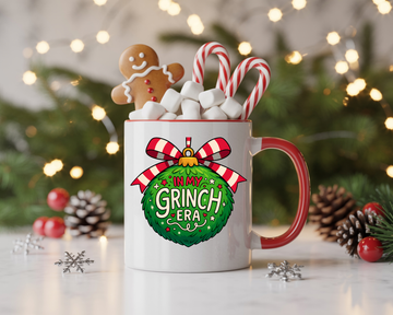 In My Grinch Era Christmas Mug