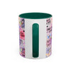 Inspirational Grateful and Thankful Butterfly Mug - Colorful 11oz & 15oz Coffee Cup with Motivational Quotes