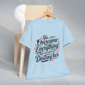 Empowering Women's Quote Unisex Heavy Cotton Tee - 'She Overcame Everything' - GULLYDESIGN
