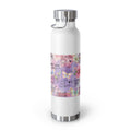 Inspirational Copper Insulated Water Bottle - 22oz - Motivational Quotes & Colorful Design - GULLYDESIGN