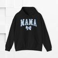 Floral Mama Hoodie - Comfortable Unisex Heavy Blend Sweatshirt for Moms - GULLYDESIGN
