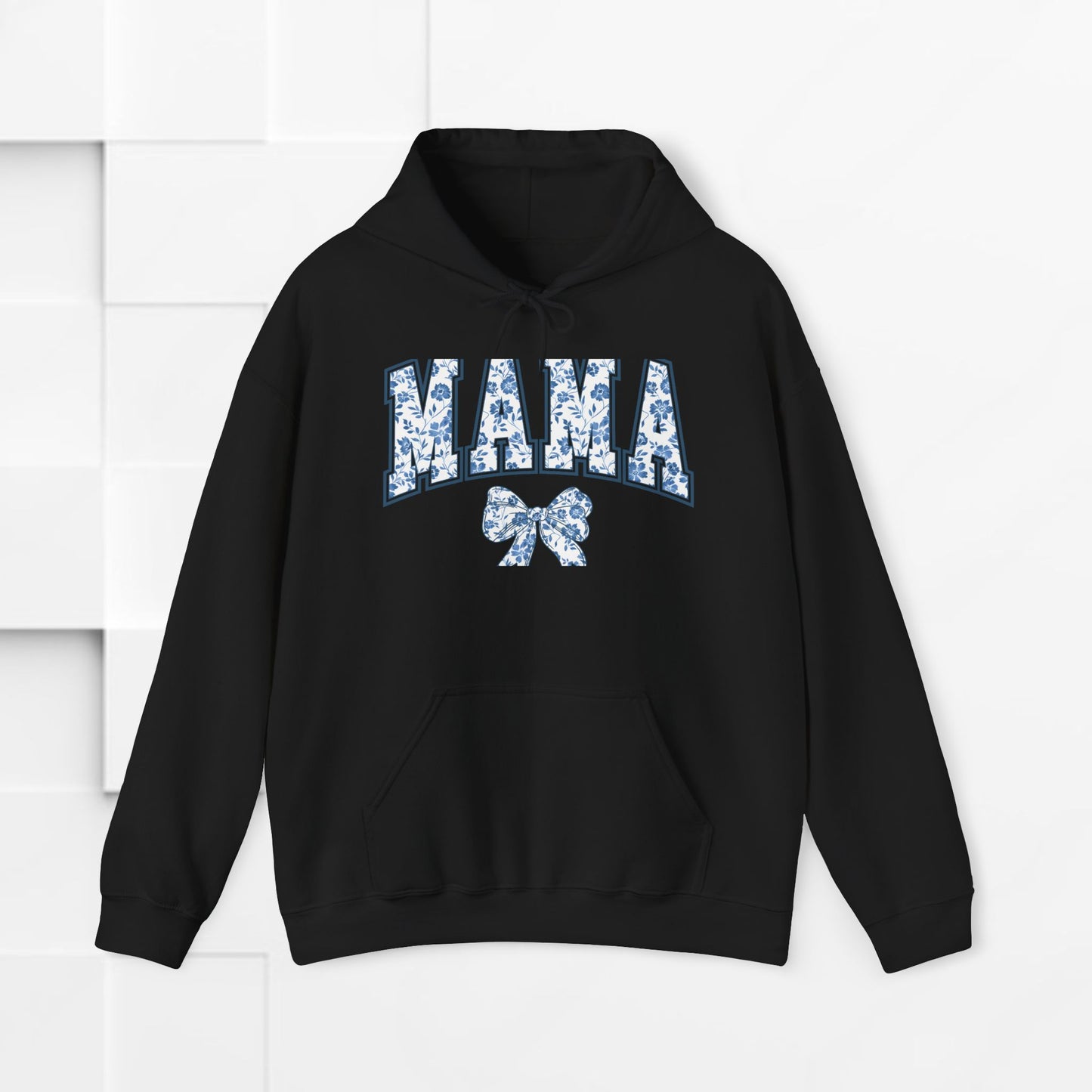 Floral Mama Hoodie - Comfortable Unisex Heavy Blend Sweatshirt for Moms