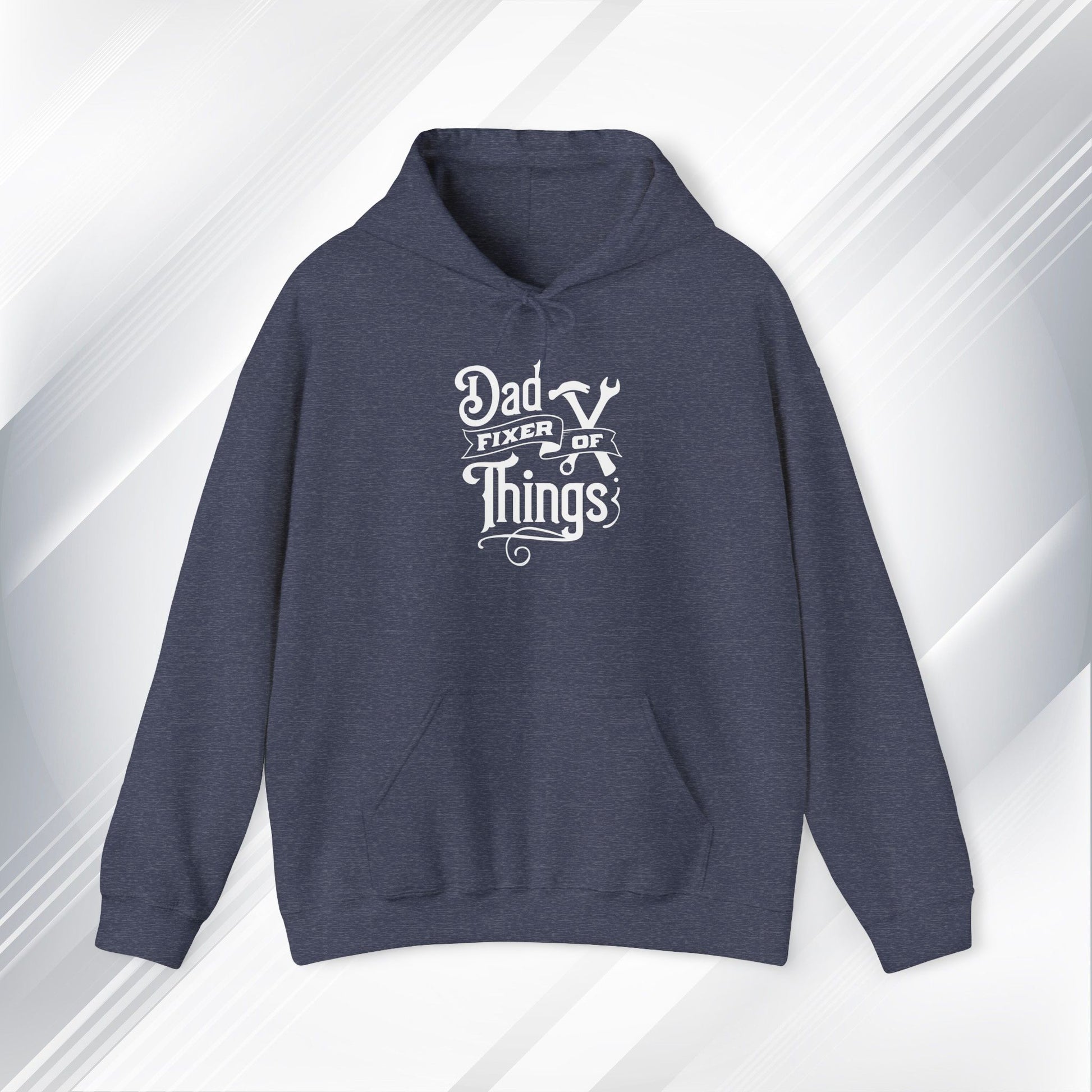 Dad Fixer Of Things Hooded Sweatshirt  - Unisex Heavy Blend™ - GULLYDESIGN