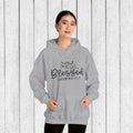 Blessed Hooded Sweatshirt | Jeremiah 17:7 | Cozy Unisex Sweatshirt for Faith & Inspiration - GULLYDESIGN