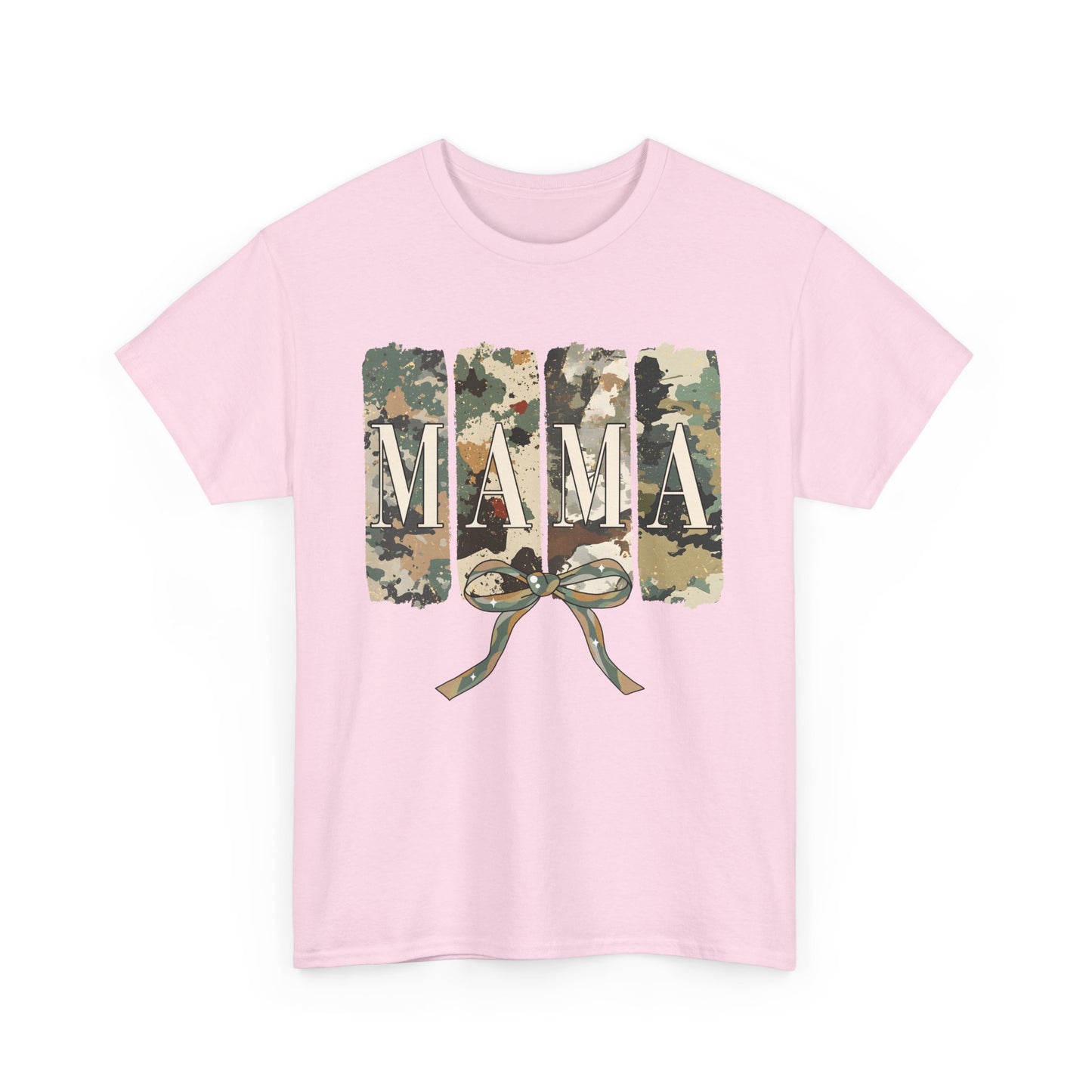 Camo Mama Unisex Heavy Cotton Tee - Perfect Gift for Moms