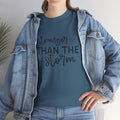 Stronger Than The Storm Unisex Heavy Cotton Tee - GULLYDESIGN