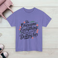 Empowering Women's Quote Unisex Heavy Cotton Tee - 'She Overcame Everything' - GULLYDESIGN