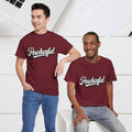Unisex Heavy Cotton Tee - 'Powerful' Graphic Tee for Empowerment and Self-Expression - GULLYDESIGN