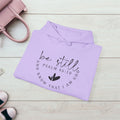 Inspirational Hoodie - Be Still Psalm 46:10 Heavy Blend Sweatshirt - GULLYDESIGN