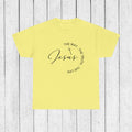 Faith-Inspired Unisex Heavy Cotton Tee - 'The Way, The Truth, The Life' - GULLYDESIGN