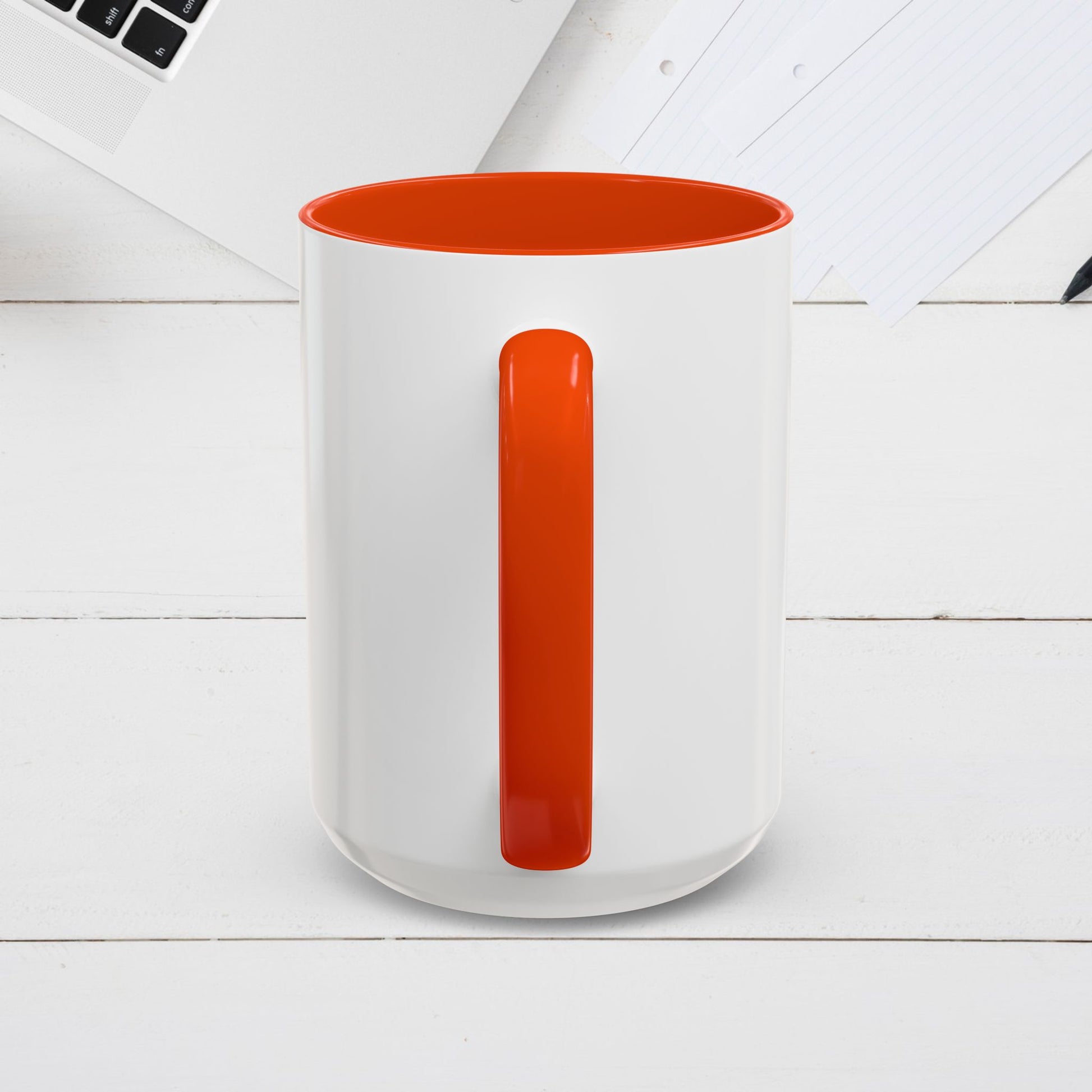 Inspirational Coffee Mug - "Be Real Not Perfect" - Colorful 11oz & 15oz Designs - GULLYDESIGN