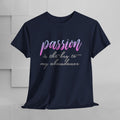 Passion is the Key Unisex Heavy Cotton Tee - Motivational T-Shirt for Inspiration and Abundance - GULLYDESIGN