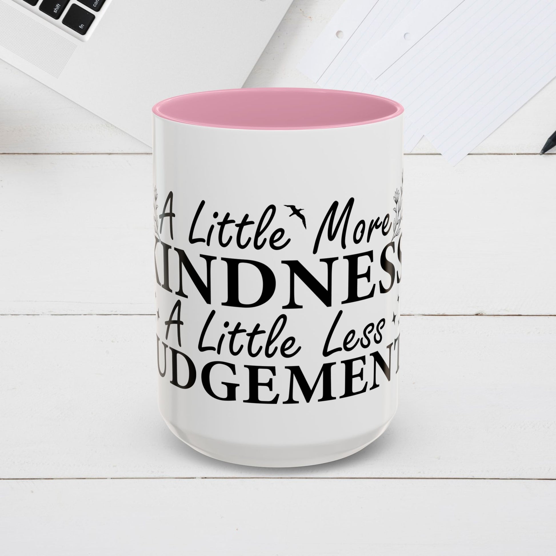 Inspirational Kindness Coffee Mug - 11oz & 15oz - GULLYDESIGN