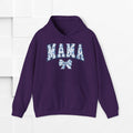 Floral Mama Hoodie - Comfortable Unisex Heavy Blend Sweatshirt for Moms - GULLYDESIGN