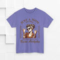 Just a Mom Unisex Heavy Cotton Tee - Funny Mom Shirt for Mother's Day - GULLYDESIGN