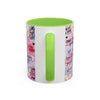 Inspirational Grateful and Thankful Butterfly Mug - Colorful 11oz & 15oz Coffee Cup with Motivational Quotes