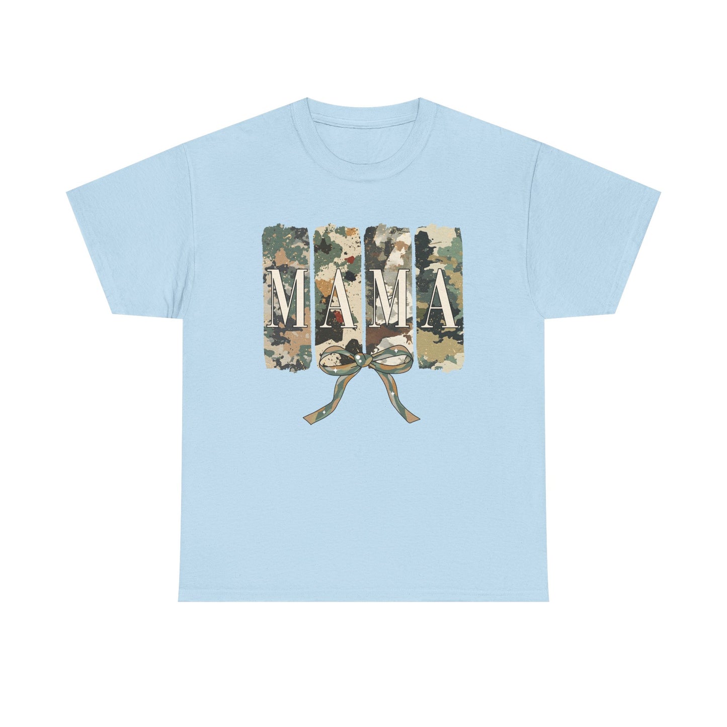 Camo Mama Unisex Heavy Cotton Tee - Perfect Gift for Moms