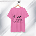 Love Never Fails Unisex Heavy Cotton Tee - Inspirational Christian T-Shirt - GULLYDESIGN