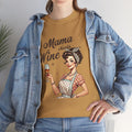 Mama Needs Wine Unisex Heavy Cotton Tee - Fun and Playful Gift for Wine Lovers - GULLYDESIGN