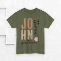 Personalized Unisex Heavy Cotton Tee - Custom Name & Age Design - GULLYDESIGN