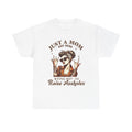Just a Mom Heavy Cotton Tee - Funny Mom Shirt - GULLYDESIGN