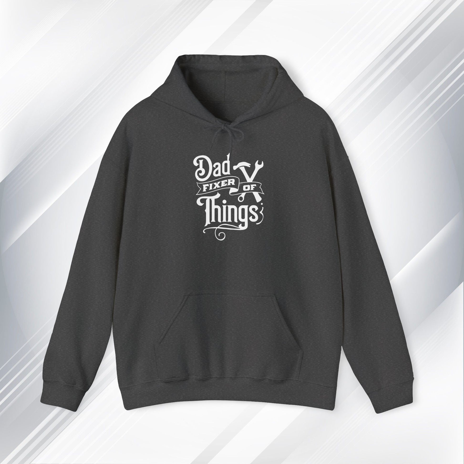 Dad Fixer Of Things Hooded Sweatshirt  - Unisex Heavy Blend™ - GULLYDESIGN