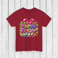 Happy Easter Unisex Heavy Cotton Tee - Fun & Festive Spring Shirt - GULLYDESIGN