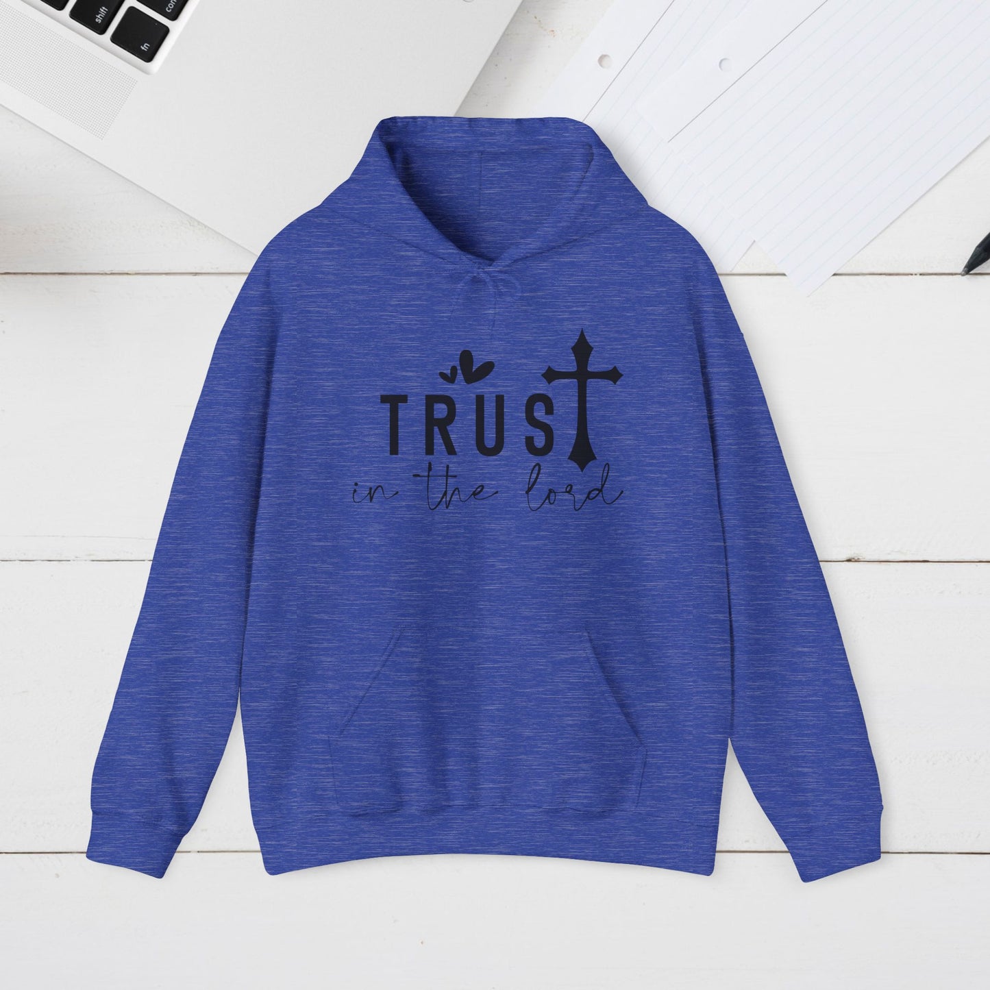 Trust in the Lord Hoodie - Unisex Heavy Blend Sweatshirt