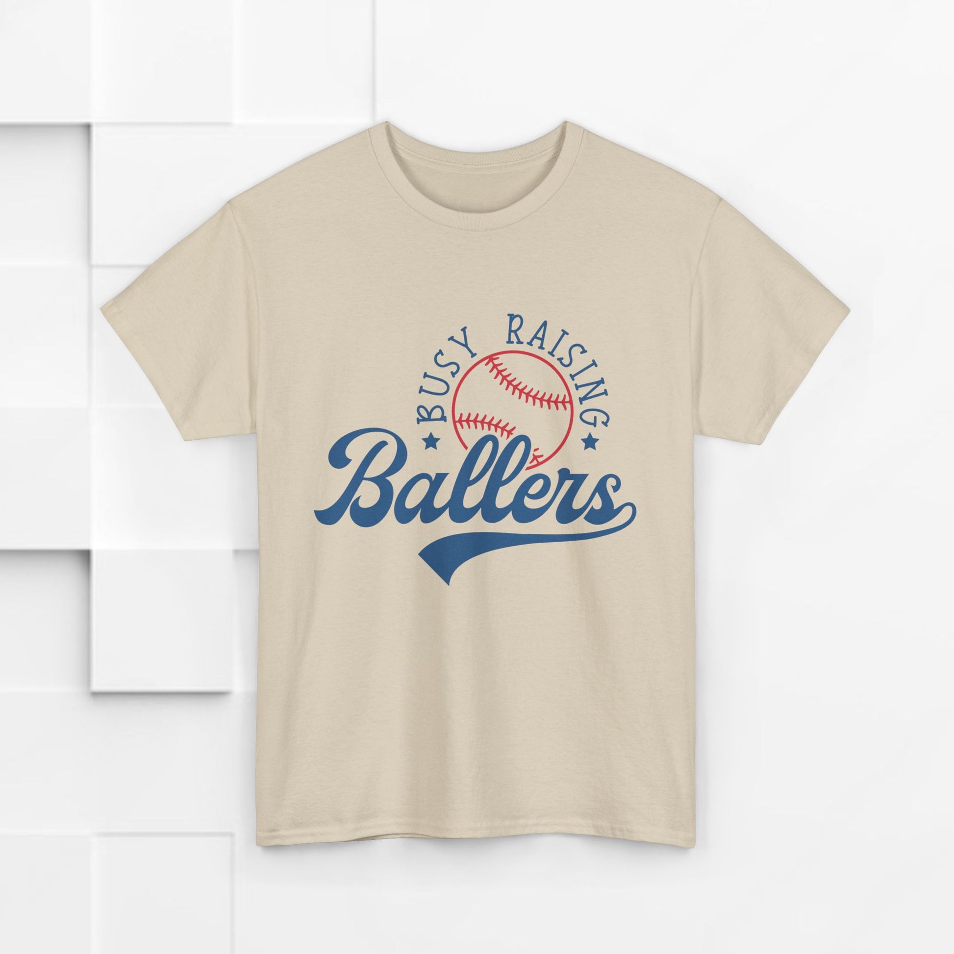 Busy Raising Ballers Unisex Heavy Cotton Tee - GULLYDESIGN