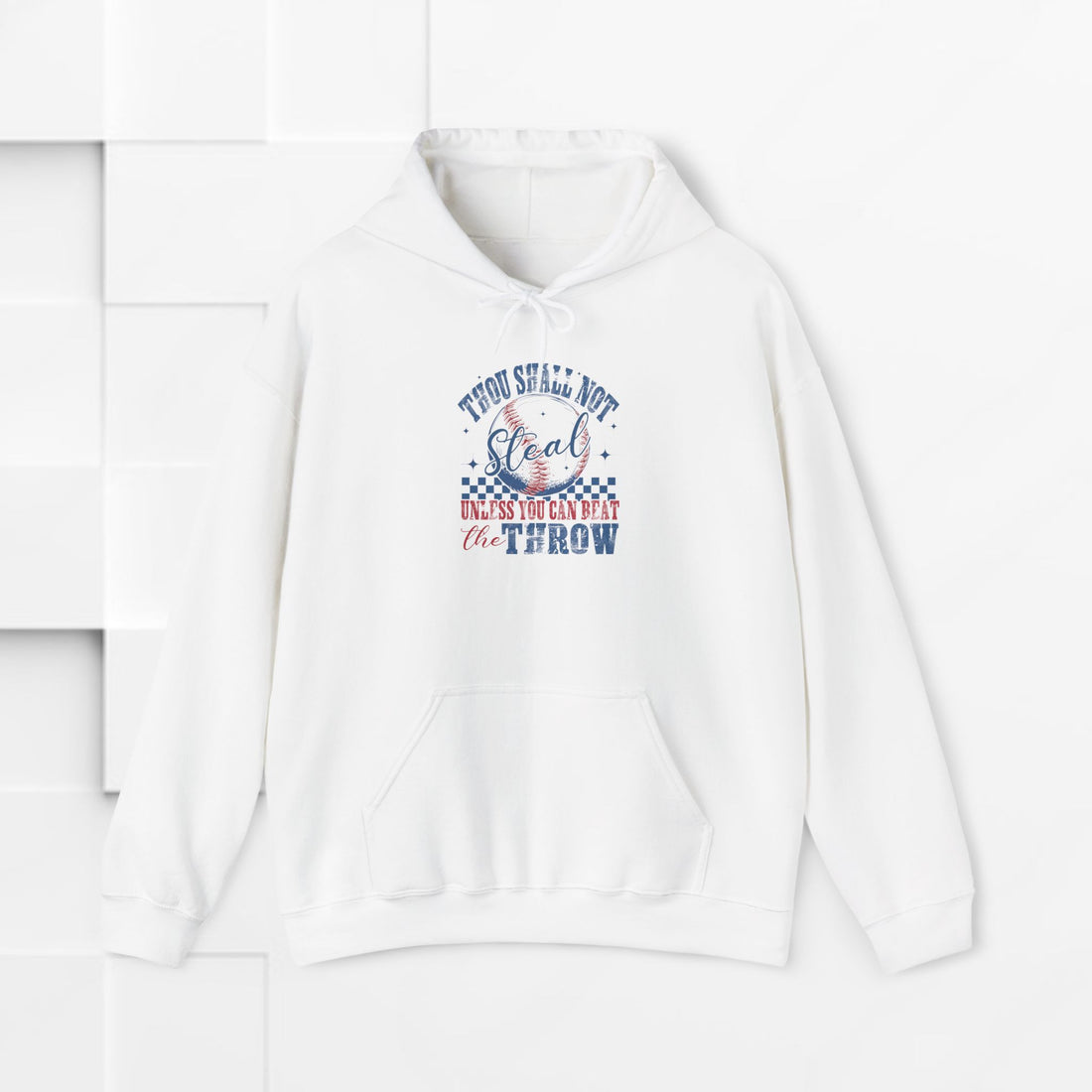 Thou Shall Not Steal Hoodie – Cozy Unisex Sweatshirt for Fun Gatherings