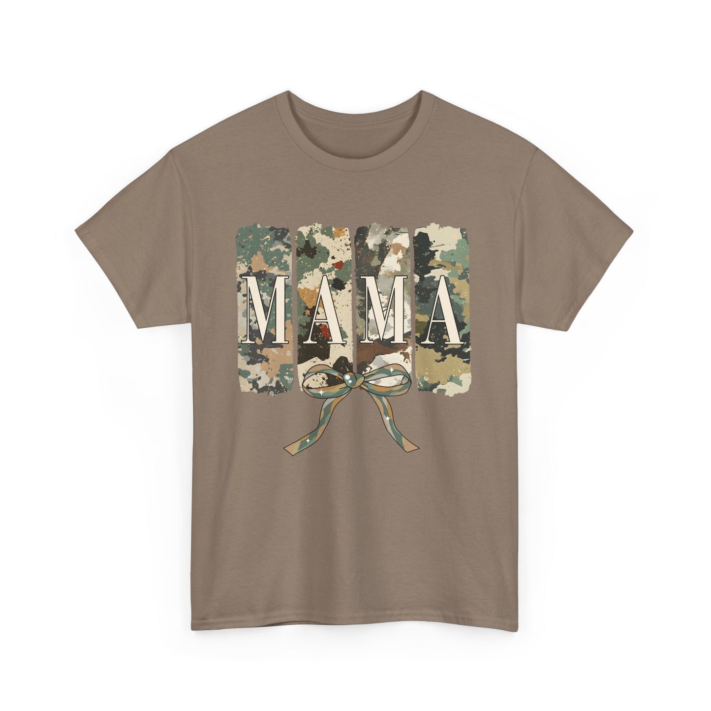 Camo Mama Unisex Heavy Cotton Tee - Perfect Gift for Moms