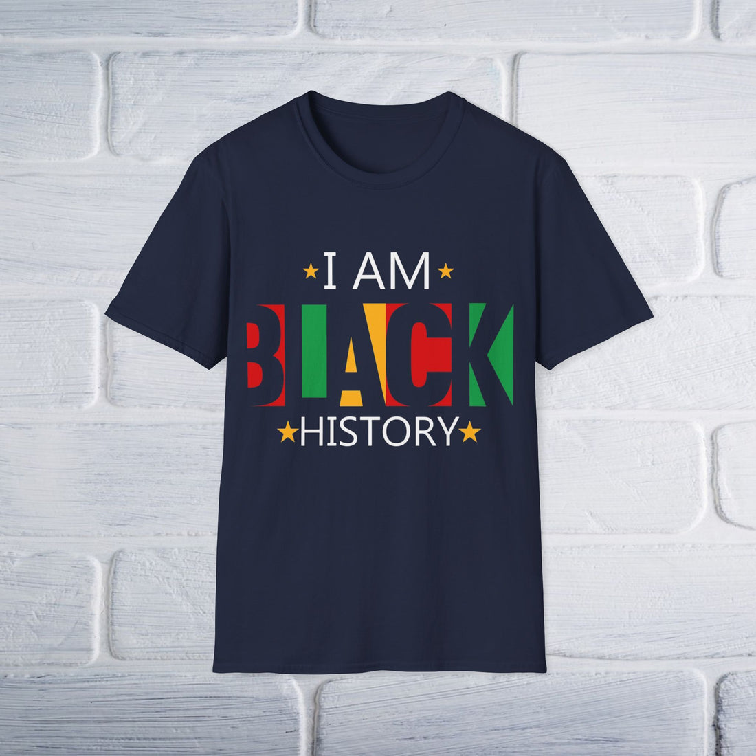 Black History Unisex T-Shirt - I Am BLACK History - GULLYDESIGN