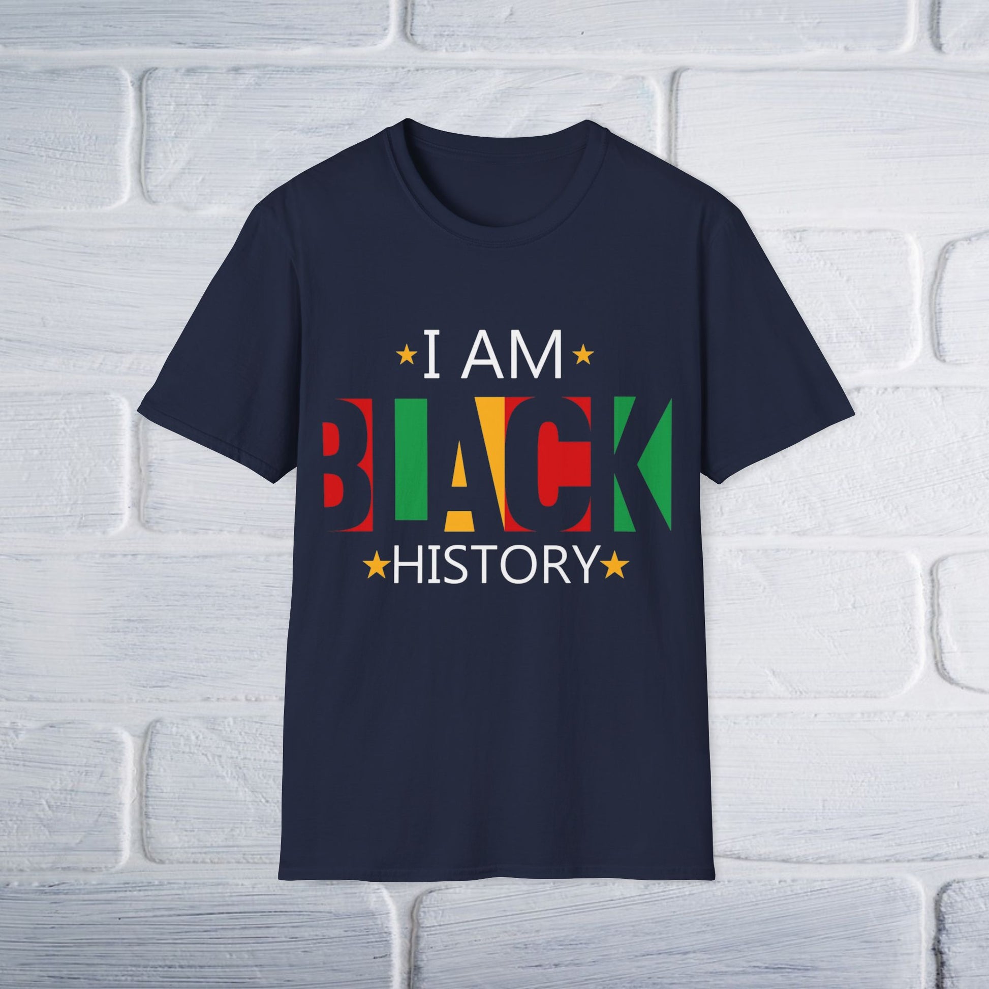 Black History Unisex T-Shirt - I Am BLACK History - GULLYDESIGN
