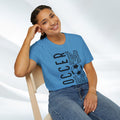 Soccer Mom Unisex Softstyle T-Shirt - Perfect Gift for Sporty Moms - GULLYDESIGN