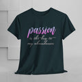Passion is the Key Unisex Heavy Cotton Tee - Motivational T-Shirt for Inspiration and Abundance - GULLYDESIGN