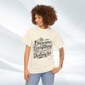 Empowering Women's Quote Unisex Heavy Cotton Tee - 'She Overcame Everything' - GULLYDESIGN