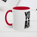 Inspirational Colorful Mug - Empowering Affirmations for Coffee Lovers - GULLYDESIGN