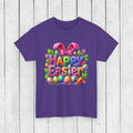 Happy Easter Unisex Heavy Cotton Tee - Fun & Festive Spring Shirt - GULLYDESIGN