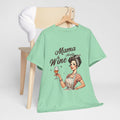 Mama Needs Wine Unisex Heavy Cotton Tee - Fun and Playful Gift for Wine Lovers - GULLYDESIGN