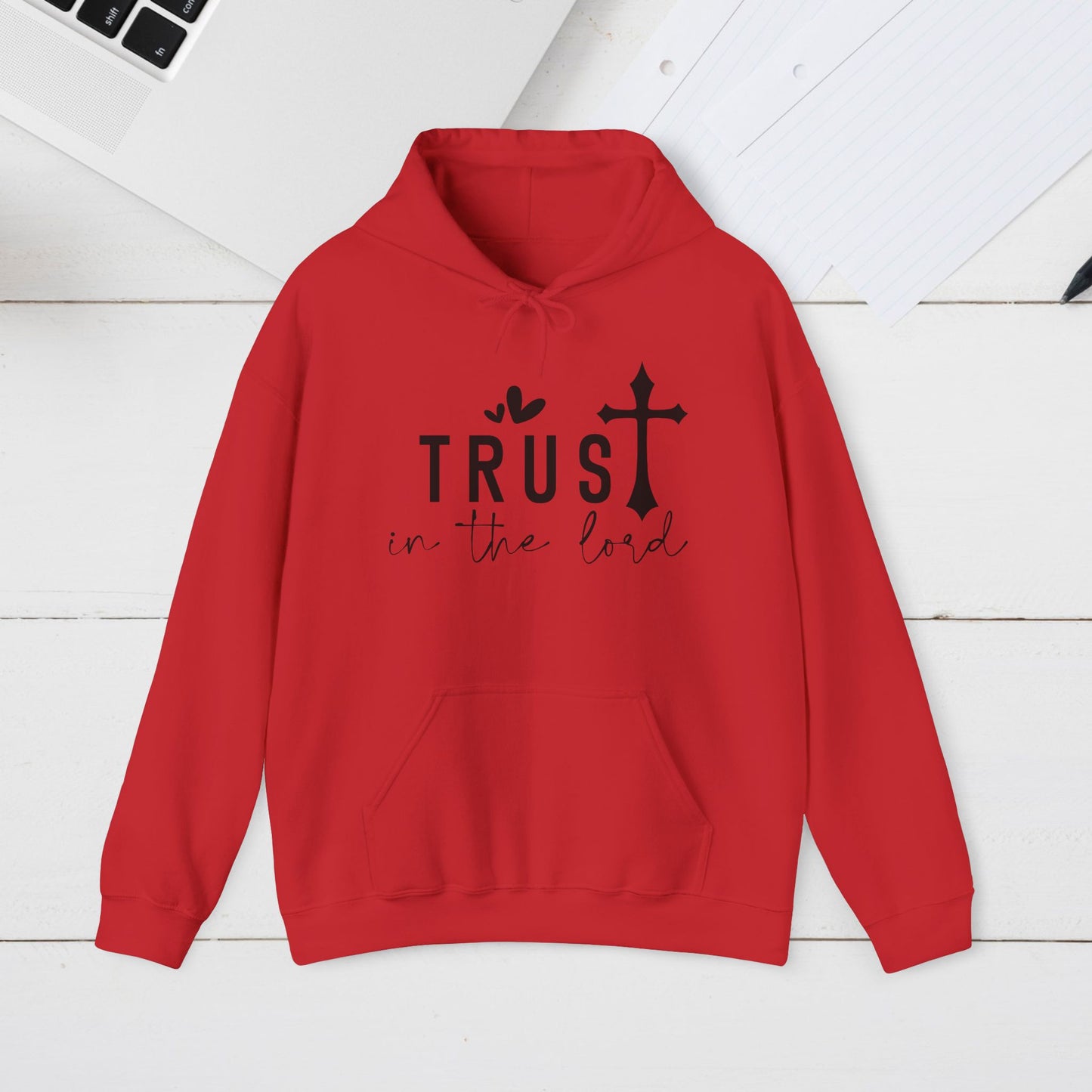 Trust in the Lord Hoodie - Unisex Heavy Blend Sweatshirt
