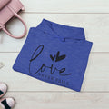 Inspirational Love Sweatshirt - Unisex Heavy Blend™ Hoodie with 1 Corinthians 13:8 - GULLYDESIGN