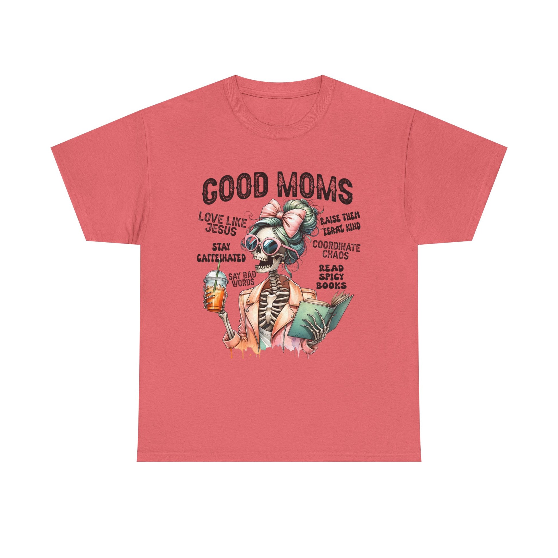 Good Moms Unisex Heavy Cotton Tee - Fun Graphic Tee for Mothers - GULLYDESIGN