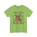 Feral Moms Social Club Tee - Unisex Heavy Cotton T-Shirt for Fun & Rebellious Moms - GULLYDESIGN