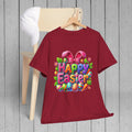 Happy Easter Unisex Heavy Cotton Tee - Fun & Festive Spring Shirt - GULLYDESIGN