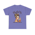 Fueled by Coffee & Chaos Unisex Tee - Fun Graphic Shirt for Coffee Lovers - GULLYDESIGN