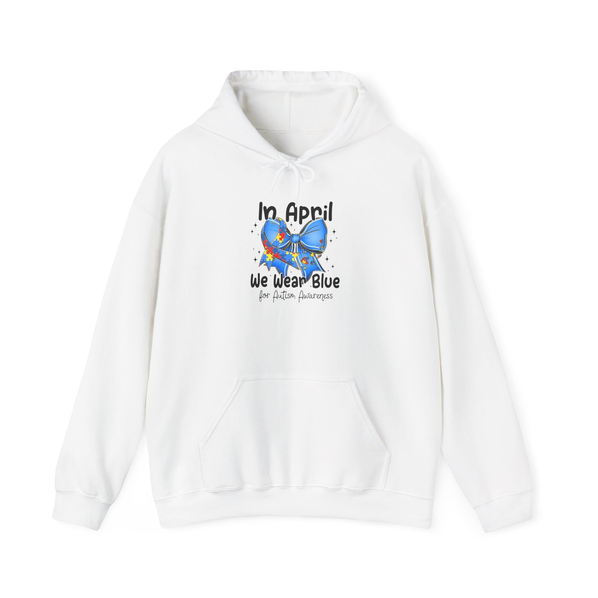 April Awareness Hoodie - We Wear Blue for Autism - GULLYDESIGN