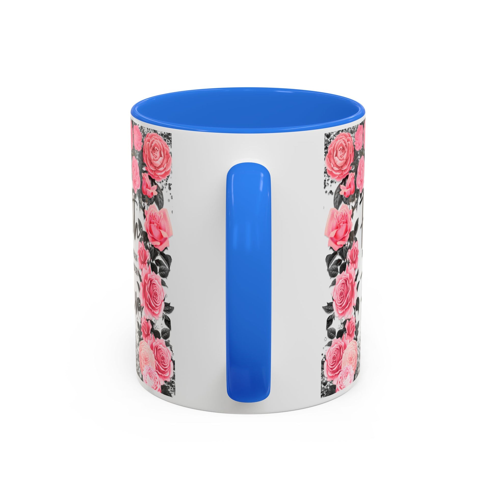 Colorful Floral Faith Mugs - Inspirational Coffee Cups for Home & Gifts - GULLYDESIGN